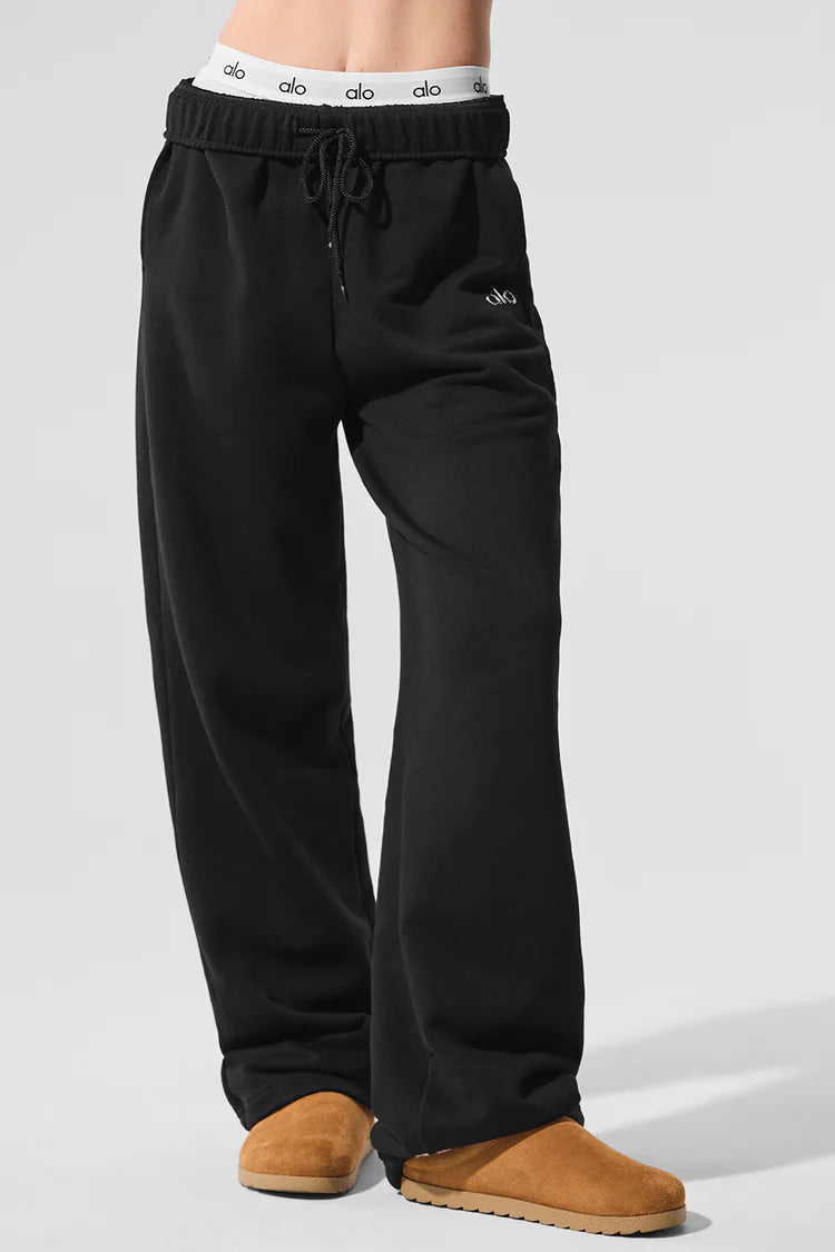 Alo Yoga Accolade Straight Leg Sweatpant Women's S