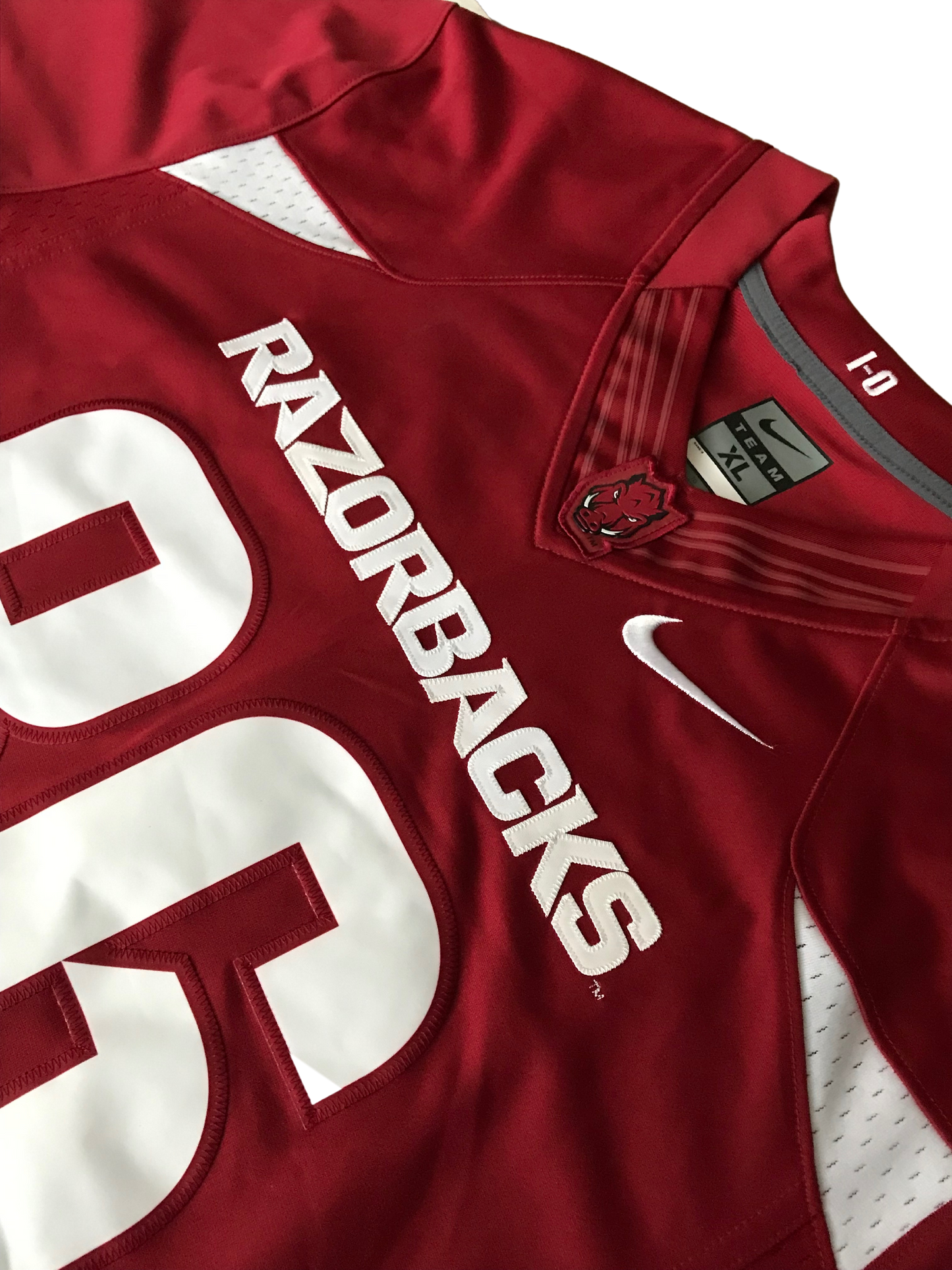 Nike Arkansas Razorbacks Jersey Adult XL