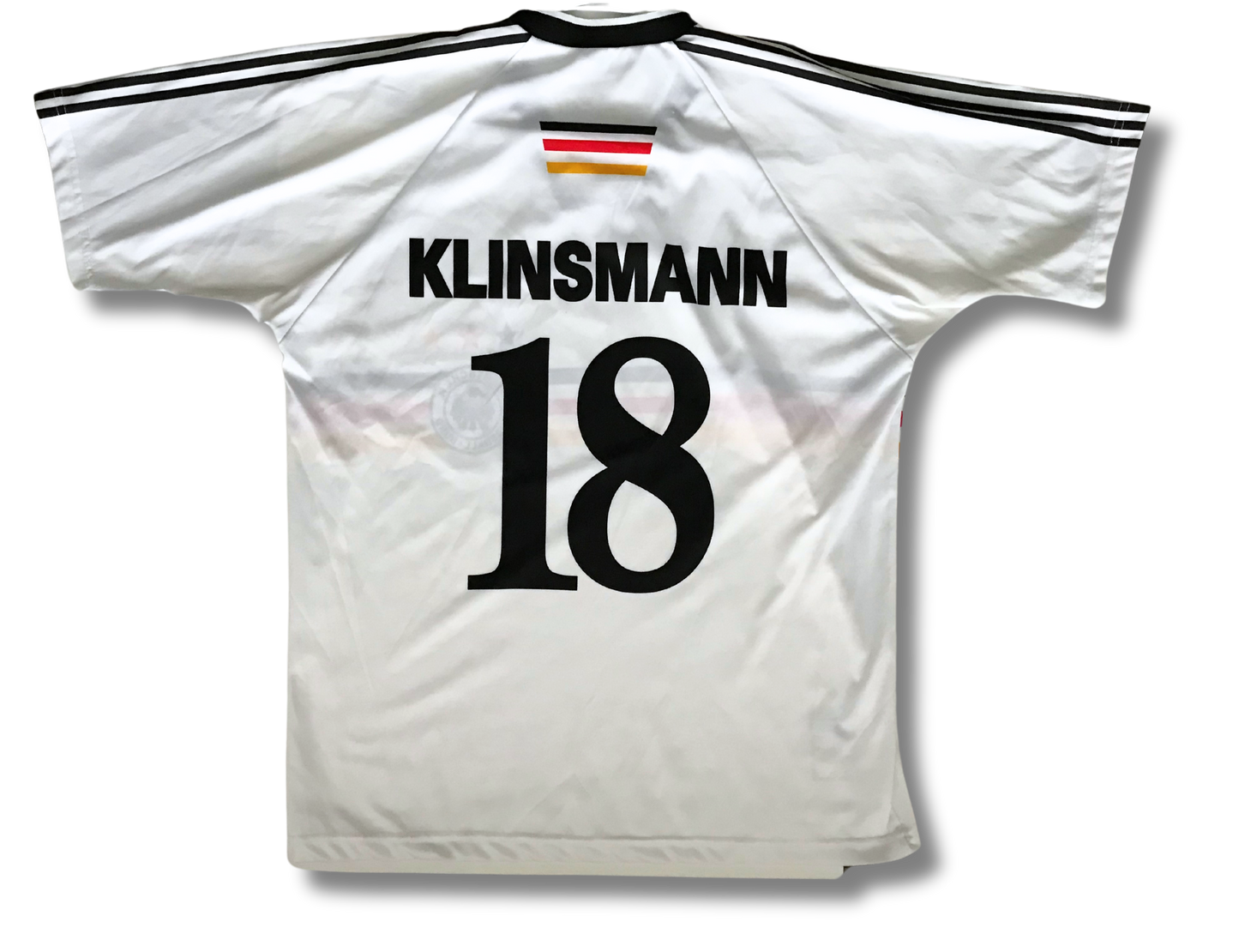 Large Deutscher Fussball Bund White Soccer Jersey