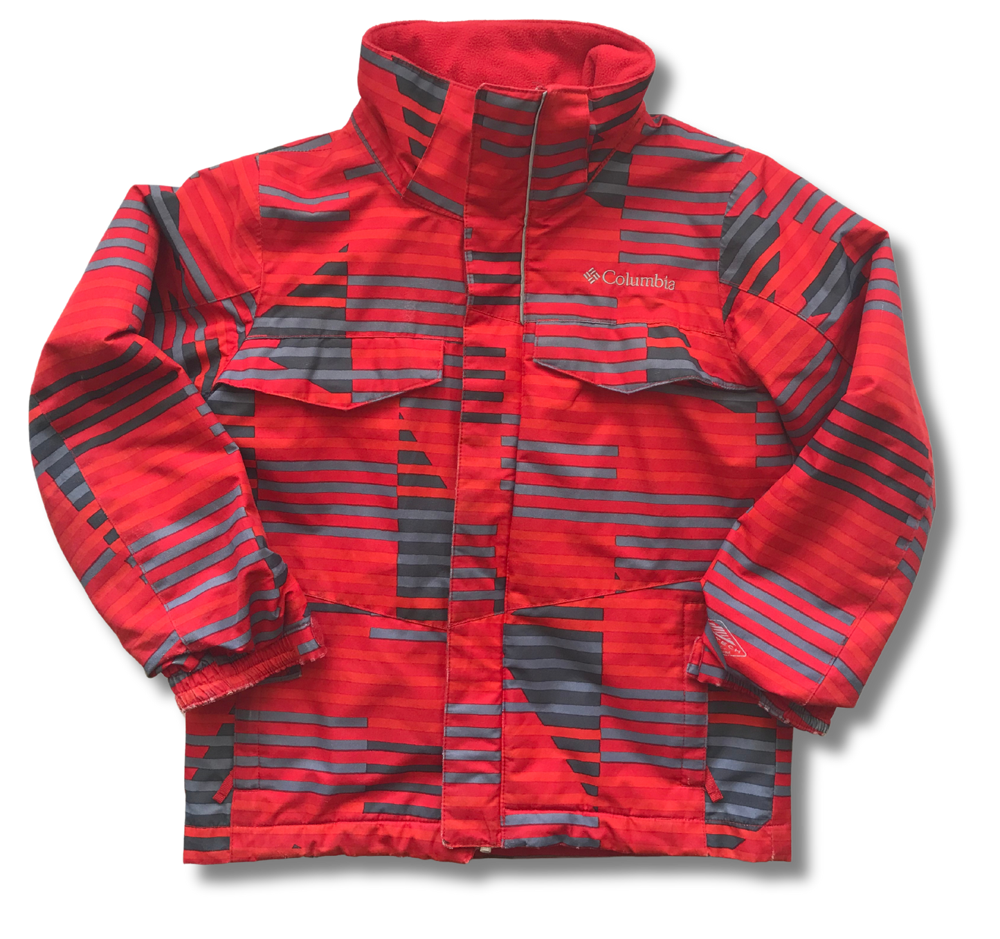 Columbia Red Youth Boys' XXS Fleece Lined Bugaboo Interchange Coat