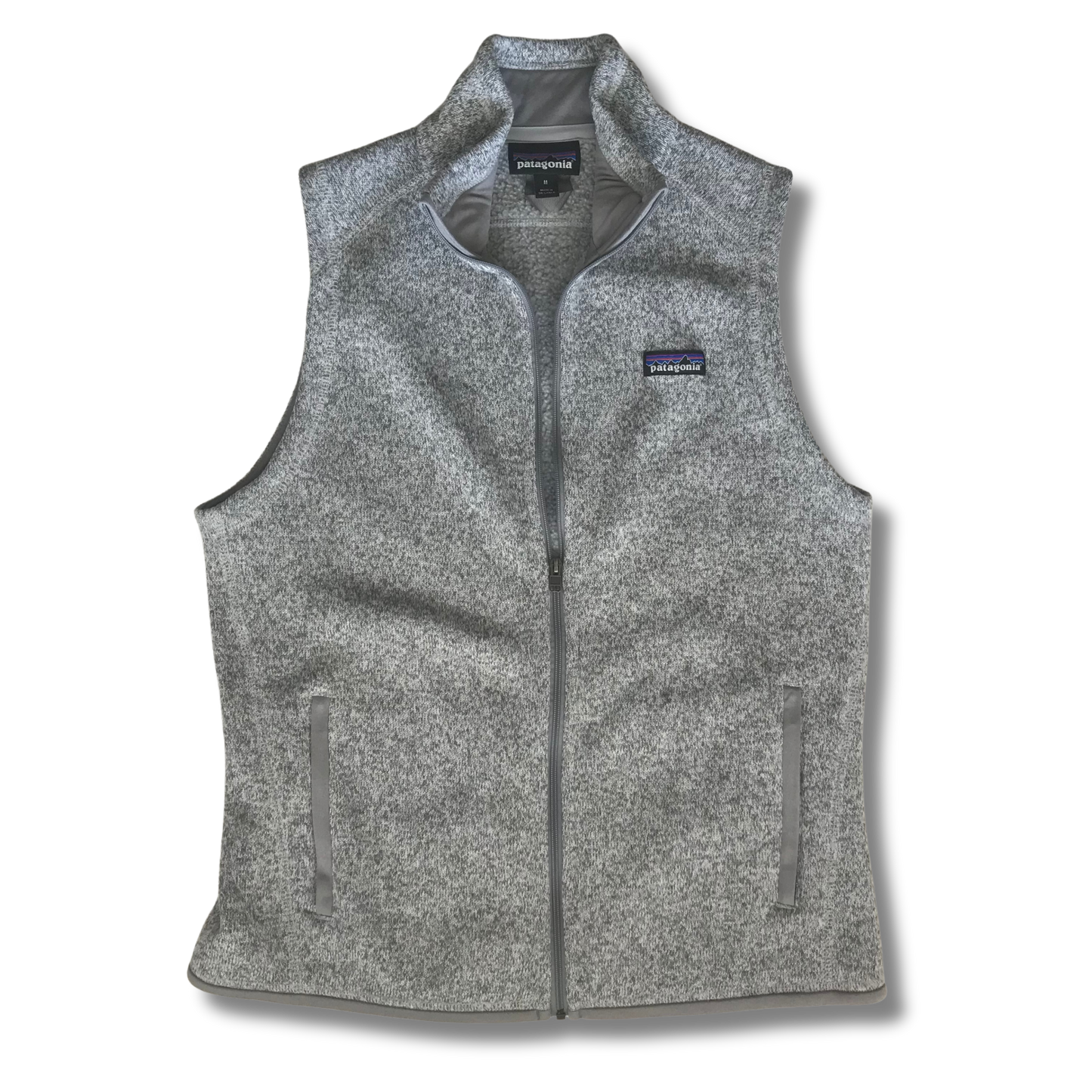 Patagonia Women's S Better Sweater Vest Birch Grey