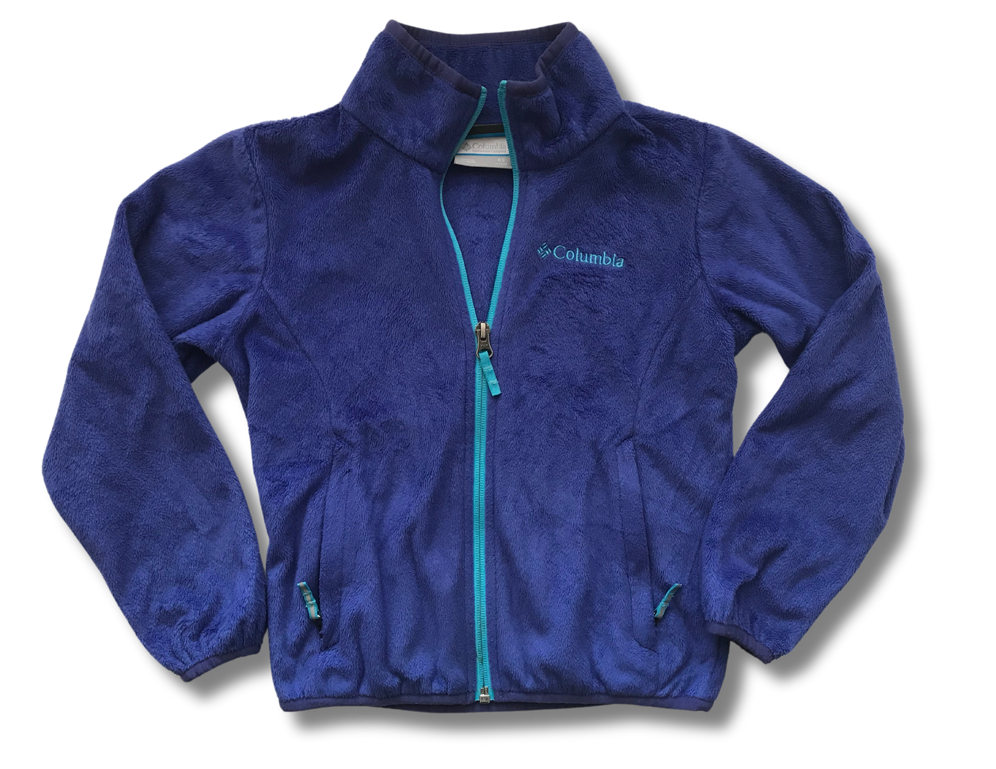 Columbia Kids XS Blue Fleece Zip Jacket