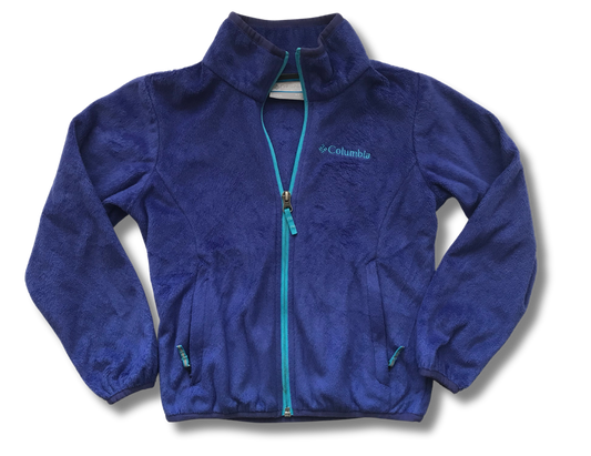 Columbia Kids XS Blue Fleece Zip Jacket