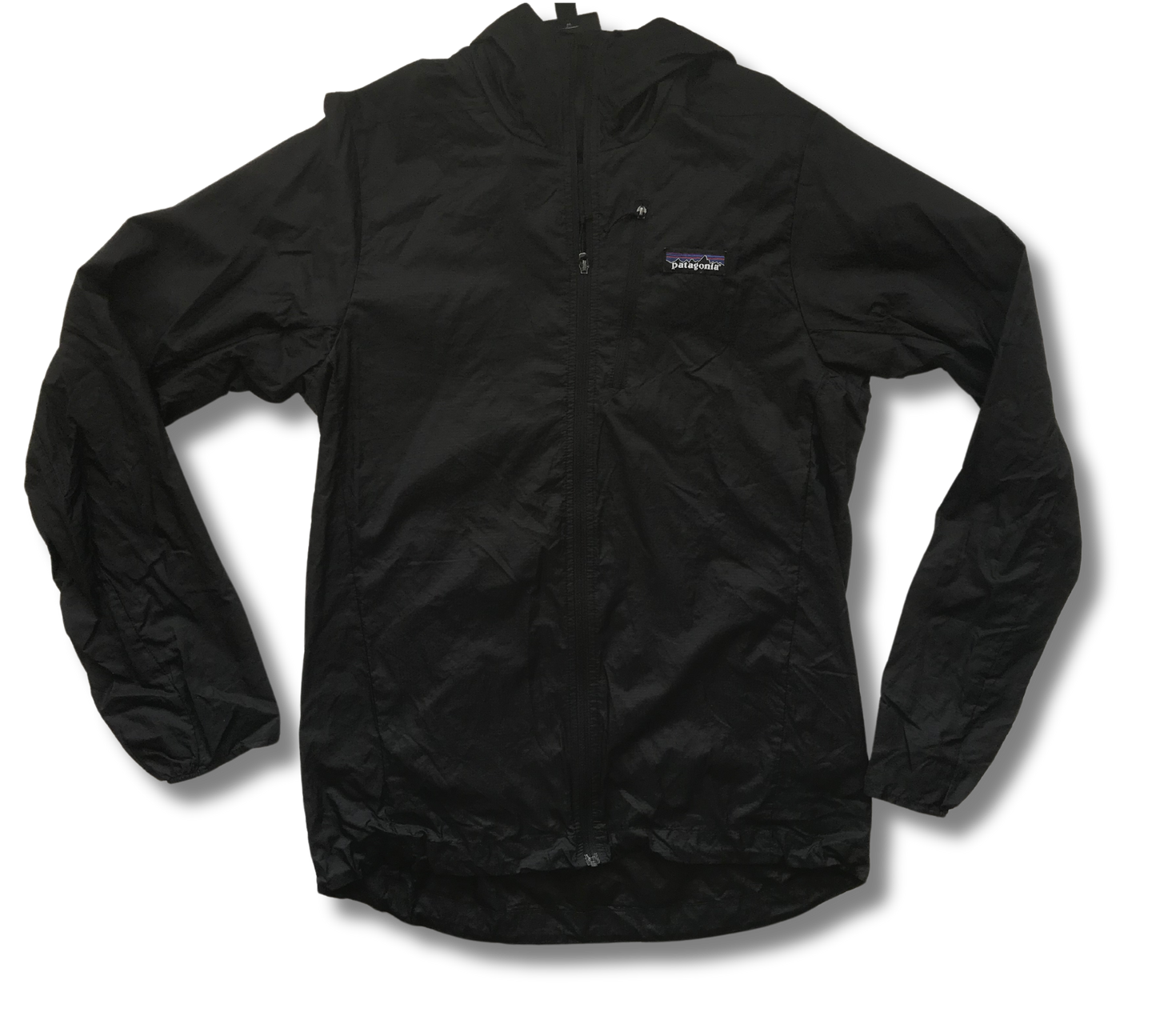 Patagonia Women's XS Lightweight Black Rain Jacket