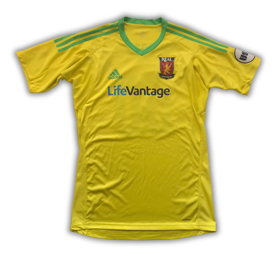 Adidas M LiveVantage Real Monarchs Yellow Soccer Jersey