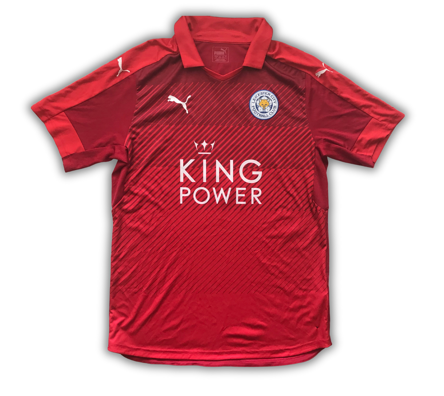 Puma L King Power Leicester City Red Soccer Jersey