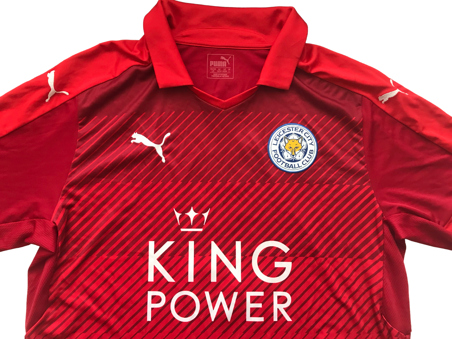 Puma L King Power Leicester City Red Soccer Jersey