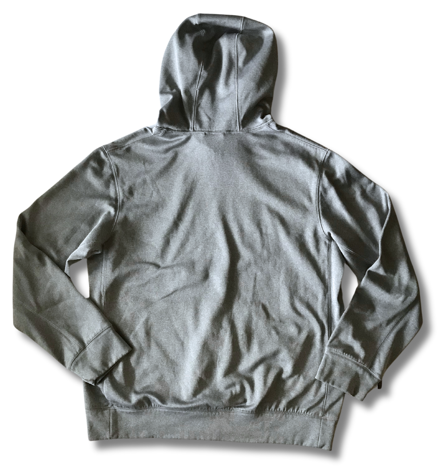 Nike Men's Therma Fit Grey Pullover Hoodie Medium