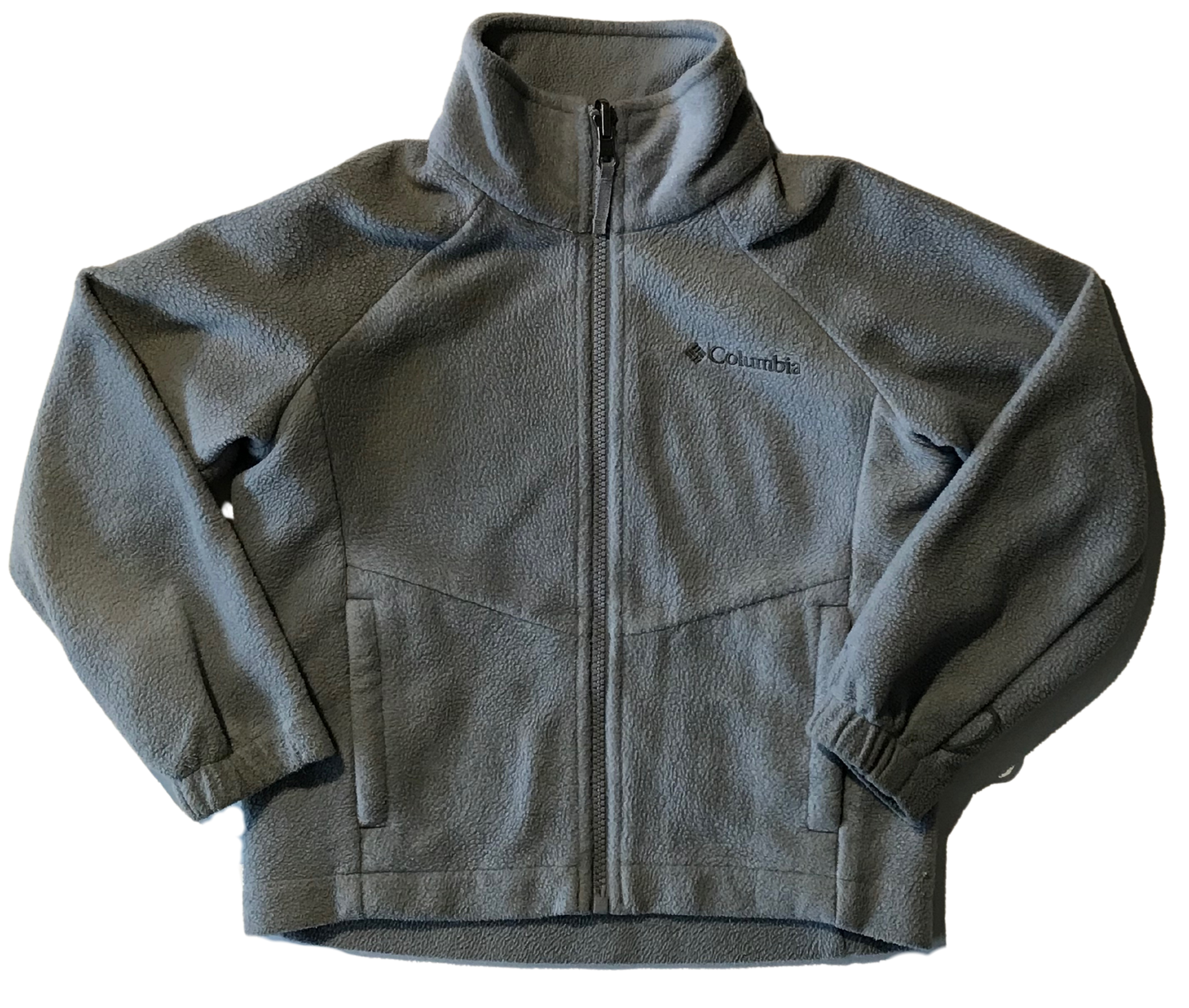 Columbia Unisex Youth XXS Grey Omni-Heat Fleece Interchange Zip Jacket