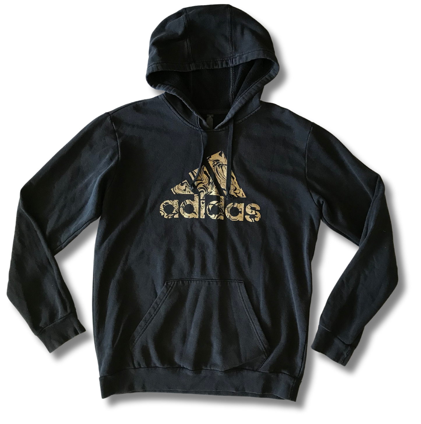Men's adidas Liquid Foil Badge of Sport Graphic Fleece Hoodie L