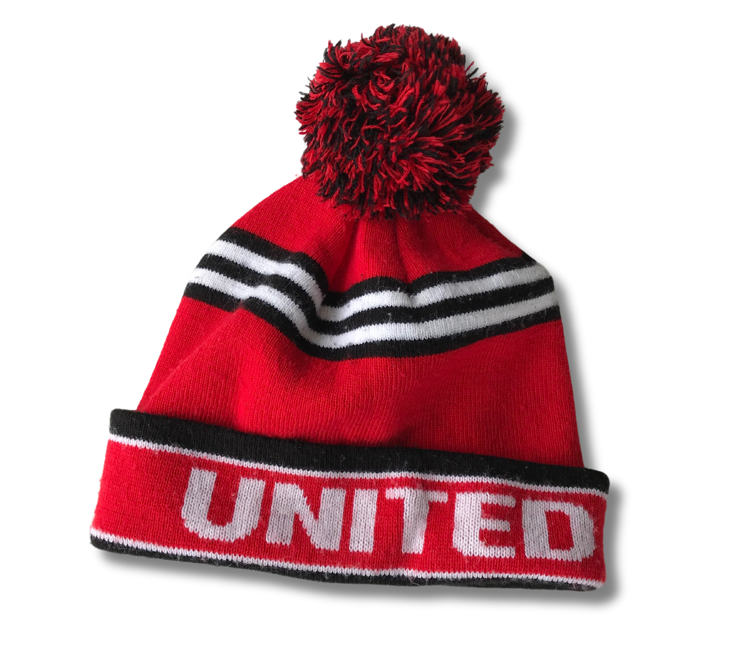 Manchester United FC Red Beanie Knit Hat