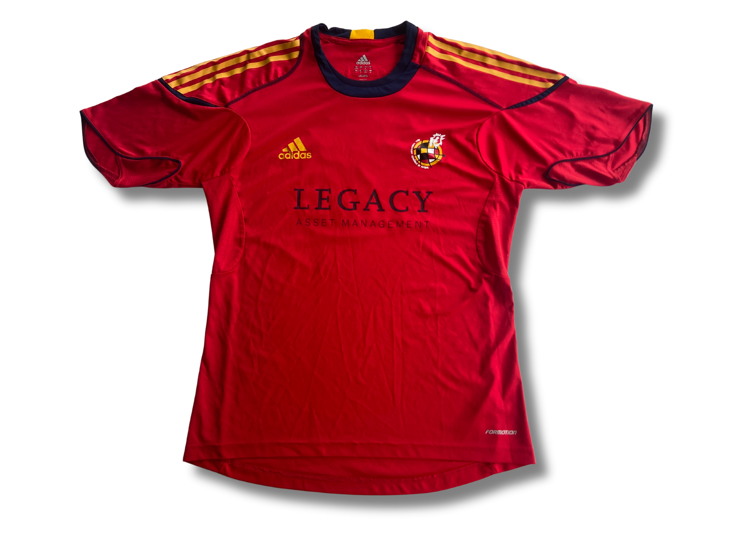 Adidas L Spain Real Federacion Española de Futbol Red Soccer Jersey